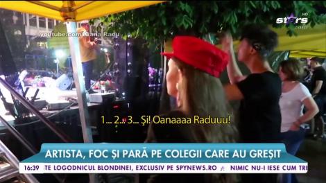 Ce a pățit Oana Radu? Reacția de milioane a cântăreței. Artista, foc și pară pe colegii care au greșit