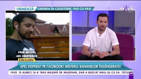 Apel disperat pe Facebook! Misterul bananelor însângerate. Adi Cristescu: ”Este un fel de boală a bananelor”