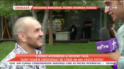 Ionuț Atodiresei a devenit tată: „Sunt foarte fericit că mi-am văzut fetița”