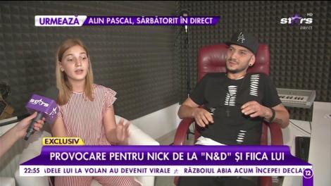 Nick de la ”N&D” a deschis ușa casei sale. Provocare pentru artist și fiica lui