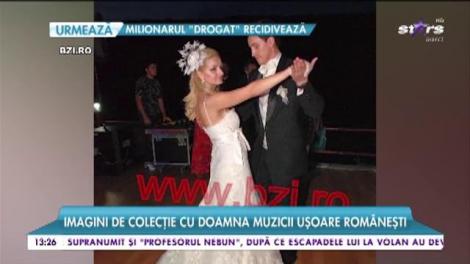 Imagini de colecție cu Anegla Similea. Marea artistă și-a cununat nepoata, la brațul soțului
