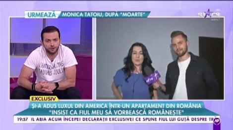 Și-a adus luxul din America într-un apartament din România. Silvia: ”Insist ca fiul meu să vorbească Românește”