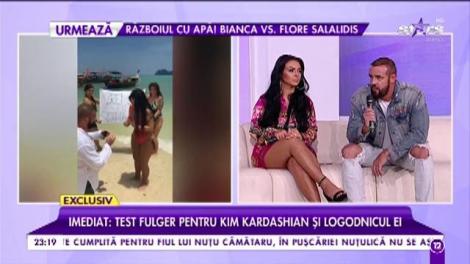 Kim Kardashian de România, cerută de soție într-un cadru de vis