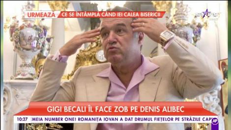 Gigi Becali l-a făcut zob pe Alibec!