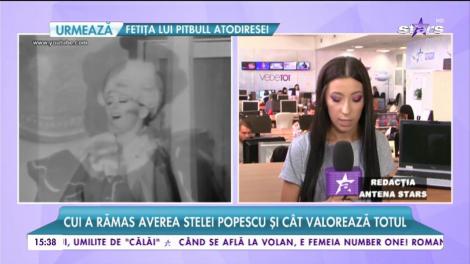 Cui a rămas averea Stelei Popescu și cât valorează