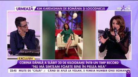 Corina Dănilă a slăbit 20 de kilograme într-un timp record: "Din cauza greutății, am avut dureri de spate"
