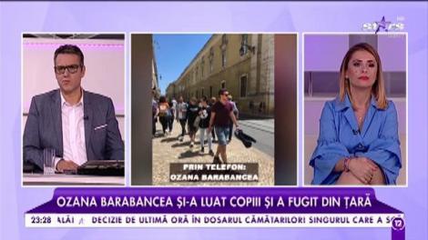 Ozana Barabancea și-a luat copiii și a fugit din țară! Imagini exclusive din escapada de lux