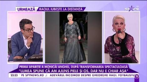 A slăbit într-un timp record aproape 30 de kilograme! Monica Anghel: "Nu mi-am tăiat stomacul! Fac gimnastică zilnic!"