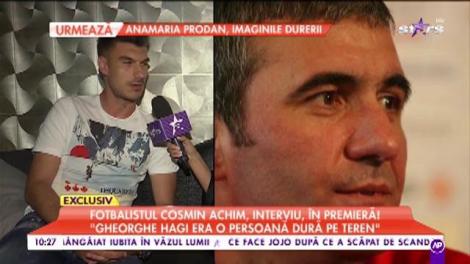 Cosmin Achim scrie istorie în fotbal: "Idolul meu în copilărie era Gheorghe Hagi"