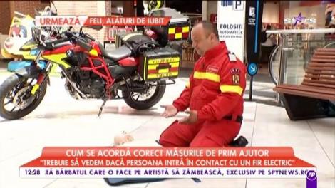 Ziua porților deschise la SMURD! Cum se acordă corect măsurile de prim ajutor