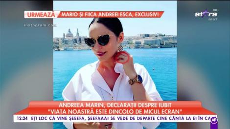 Andreea Marin, declarații despre iubit. Ce spune vedeta despre presupusul inel de logodnă