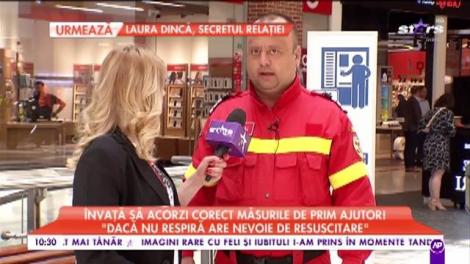 Învață să acorzi corect măsurile de prim ajutor! ”Cu fiecare minut care trece șansele scad”