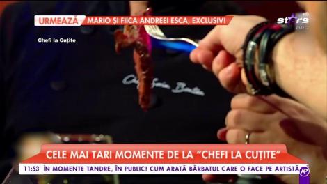 Cele mai tari momente de la ”Chefi la cuțite”. Până și cei mai duri chefi au rămas impresionați de preparate