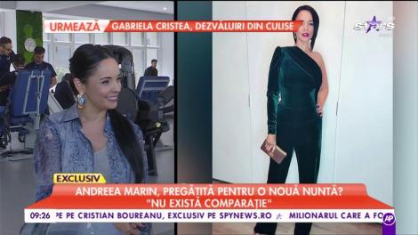 Bat clopote de nuntă! Andreea Marin, pregătită de o nouă nuntă?: ”Omul pe care îl iubesc este trup și suflet lângă mine”