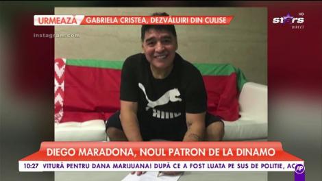 Diego Maradona, noul patron de la Dinamo