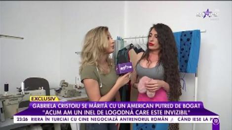 Gabriela Cristoiu se mărită cu un american putred de bogat!