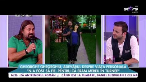 Gheorghe Ghiorghiu, adevărul despre viața amoroasă: ”Nu e o joacă, eu m-am căsătorit din dragoste”