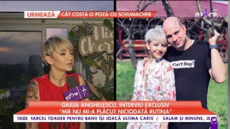 Giulia Anghelescu, interviu exclusiv: "Sunt o bad-ass Mom! Așa sunt eu, nu am ce să fac"