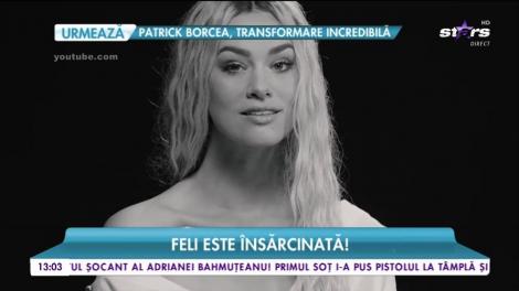 Feli este în culmea fericirii! Artista este însărcinată!