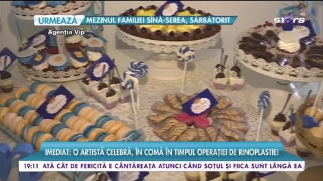 Petrecere mare în lumea fotbalului. Dinamovistul Sergiu Hanca și-a botezat, în weekend, băiețelul