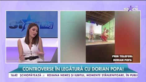 Controverse în legătura cu Dorian Popa! Imagini cu artistul și o fetiță care dansează în timpul concertului