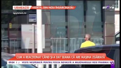 Dan Bittman s-a trezit cu maşina zgâriată!