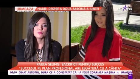 Paula Seling, sacrificii pentru succes: „A fi fericit înseamnă să ai succes”