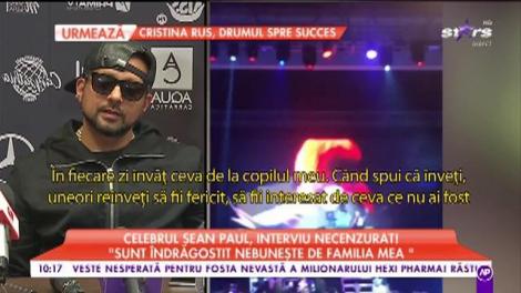 A făcut senzaţie într-un concert de zile mari. Interviu de senzaţie cu celebrul artist Sean Paul: „Mă bucur să fiu, din nou, în România”