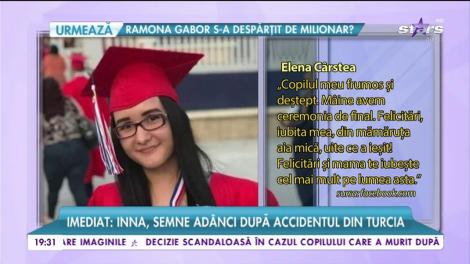Fiica Elenei Cârstea, bursă de 100.000 de dolari! Ce a decis fiica artistei după ce a terminat liceul