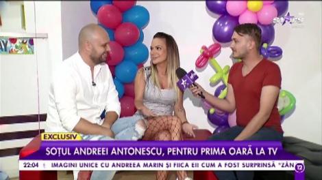 Petrecere mare în familia Andreei Antonescu. Soțul vedetei, pentru prima oară la TV