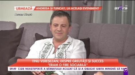 Tinu Verrelezan, despre greutăți și succes: ”Eu cânt de când mă știu”