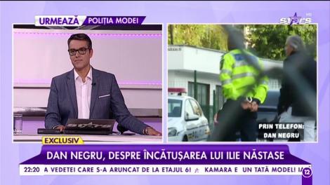 Dan Negru, despre încătușarea lui Ilie Năstase