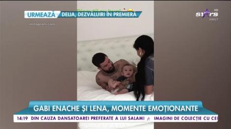 Gabi Enache și Lena, momente emoționante împreună