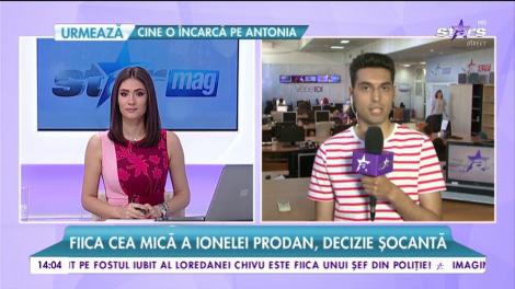 Fiica cea mică a Ionelei Prodan, criticata pentru că ar fi renunțat prea repede la hainele de doliu