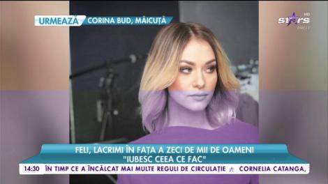 Feli, lacrimi în fața a zeci de mii de oameni