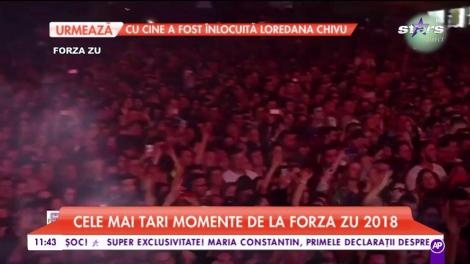 Imagini de la cel mai mare concert din România. Cele mai tari momente Forza Zu 2018