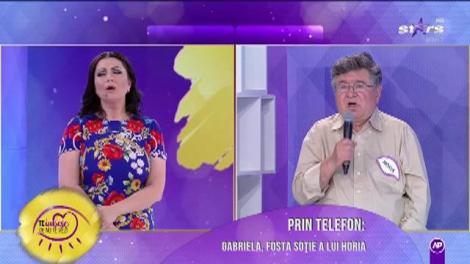 Gabriela, fosta soţie a lui Horia: "Ce cauţi tu în emisiune! Sunt extrem de nervoasă!"