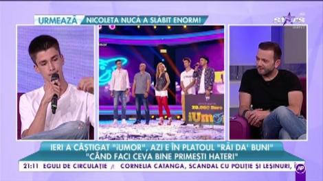 Andrei Cojocaru are 18 ani și a pus mâna pe premiul de 20.000 de euro de la „iUmor”! Ce planuri are puștiul de clasa a XII-a?