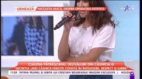Premieră. Claudia Pătrășcanu - „Fericirea mea”