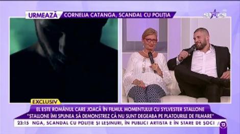 Pugilistul Florian Munteanu, românul care joacă în filmul momentului cu Stallone, invitat la Agenţia VIP!