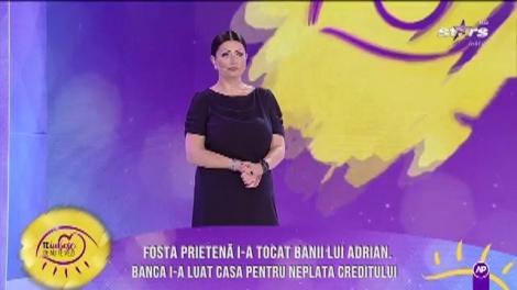 Adrian, a rămas fără părinți și fără afacerea părinților