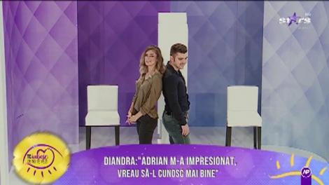 Diandra vrea să-l descopere pe Adrian. ”Nuteveziul” o va ajuta să-și creeze o imagine?