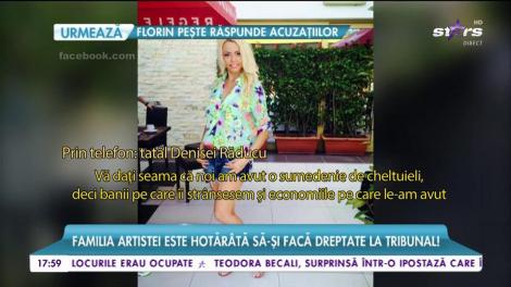 Scandal pe bani mulți în familia Denisei Răducu! Tatăl vedetei dezvăluie ce se întâmplă cu averea fiicei sale