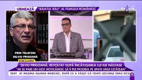 Silviu Prigoană, revoltat după încătuşarea lui Ilie Năstase! "Poliţia nu a procedat corect!"