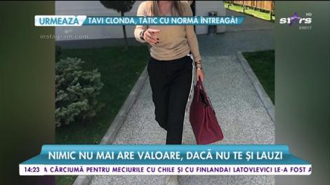 Anamaria Prodan se bucură din nou de viaţă! Vedeta este adepta vestimentațiilor de firmă