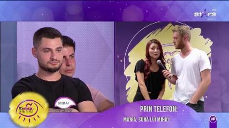 Reacție nervoasă din partea lui Mihai. Maria, sora lui, îi aduce acuzații grave: „Din cauza lui am divorțat”