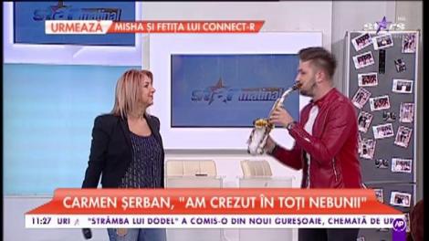 Carmen Șerban cântă la Star Matinal