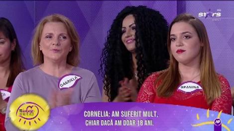 Cornelia are 18 ani și vrea să-și găsească jumătatea. După o relație eșuată, tânăra își dorește un bărbat care să o iubească așa cum e ea