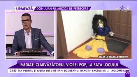 Nepoata lui Adi de la Vâlcea, în pericol? Roxana Dobriţoiu a găsit o păpuşă ciudată în faţa uşii!