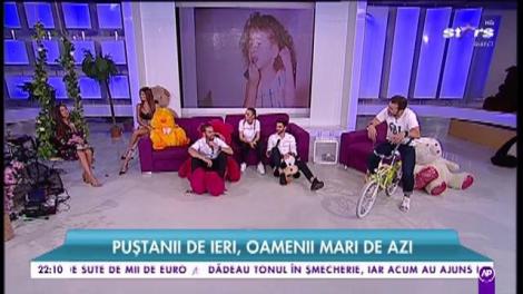 Randi, prima apariţie la TV cu piciorul accidentat! Iată cum arătau, el şi Nicole Cherry, în copilărie!